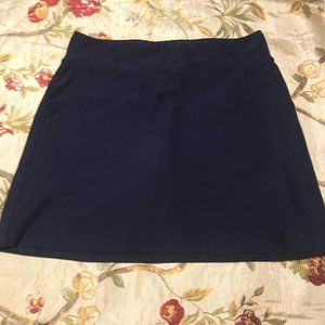 Navy blue Maggie Lane golf skort